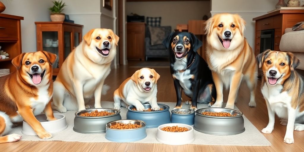 Varios animales comiendo juntos en un ambiente armonioso.